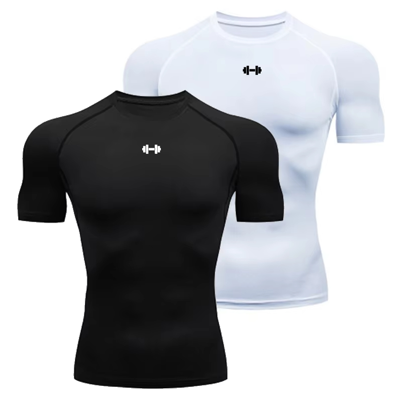 Running Gear Winter - Compression T Shirt Men Summer Sportswear