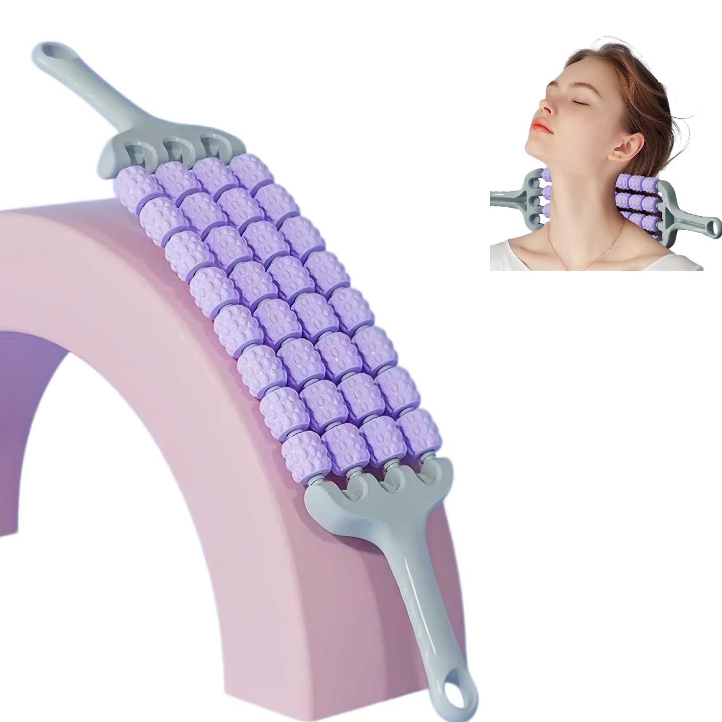 Muscle Roller Stick - Yoga Massager Body Back Body Roller,