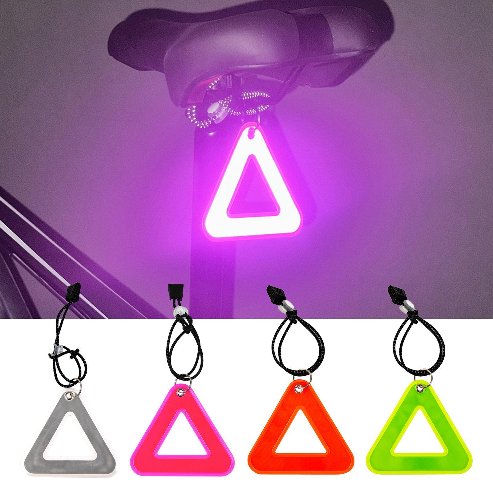 Running Gear Usa - Reflective Pendants High Visibility Triangle Safety