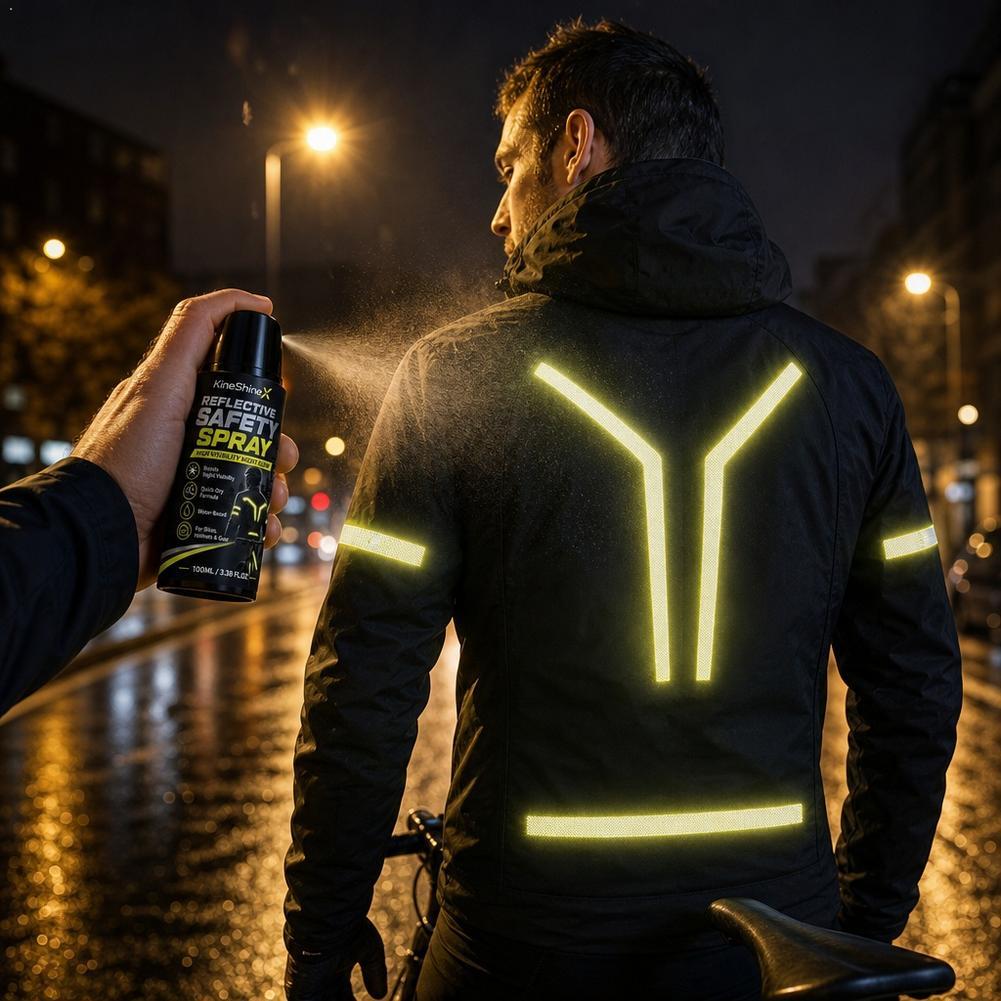 Running Gear Usa - Night Reflective Safety Spray High Visibility