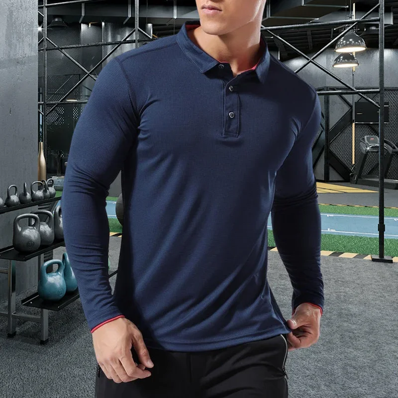 Men Running Sport Shirts Tops  - Running Gear Winter 评论和价格