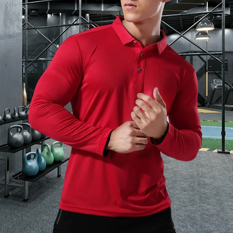 Men Running Sport Shirts Tops  - Running Gear Winter 评论和价格