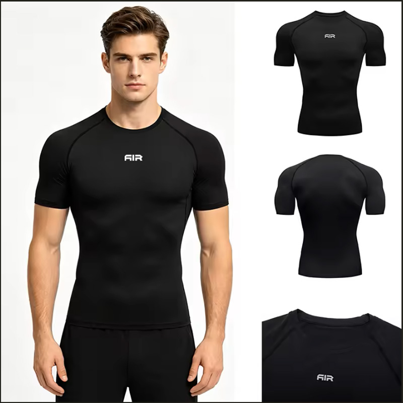 2026 Compression T Shirt Men S - Running Gear Winter 评论和价格