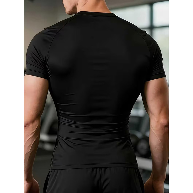 Men Compression Running T Shir - Running Gear Winter 评论和价格