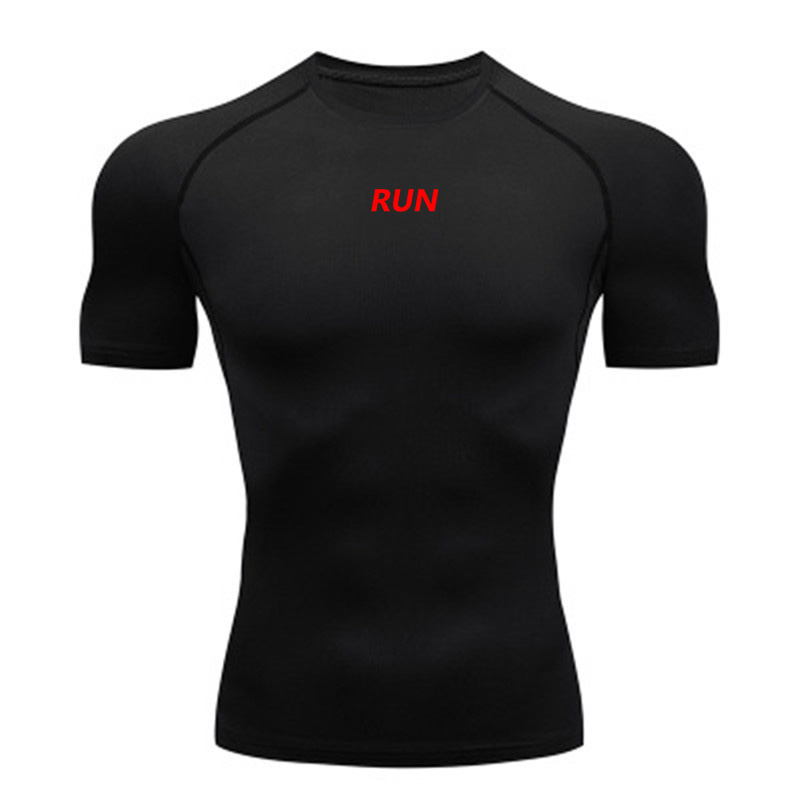 Men Compression Running T Shir - Running Gear Winter 评论和价格