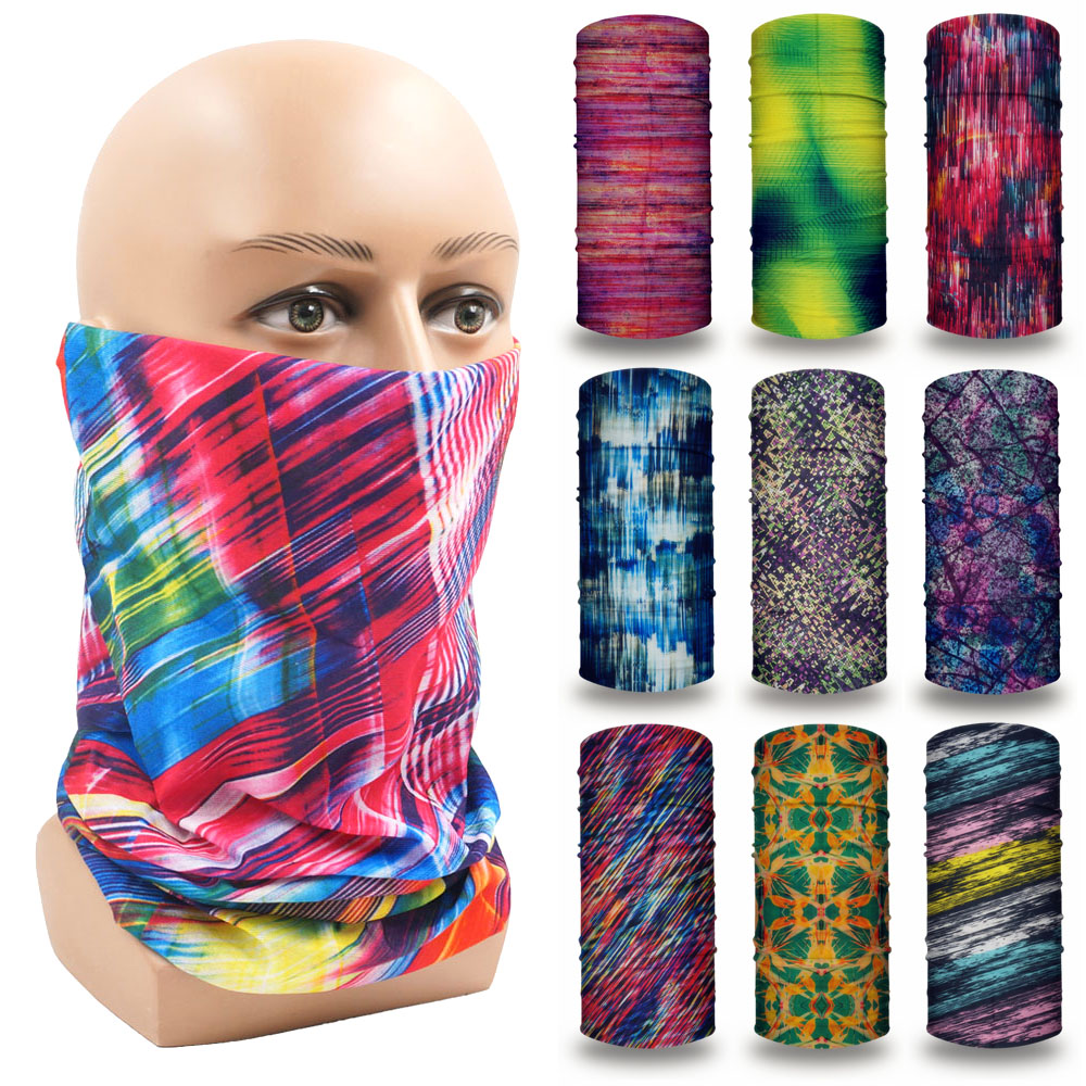Colorful Printed Snood Hair Ba - Running Gear Youtube 评论和价格
