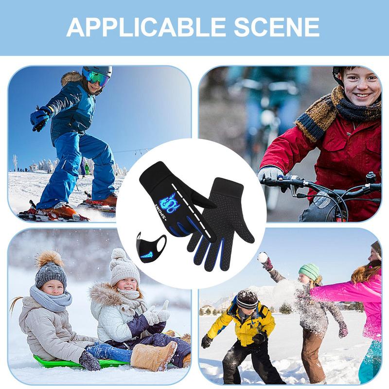 Winter Gloves Women Warm Safet - Running Gear In The Cold 评论和价格