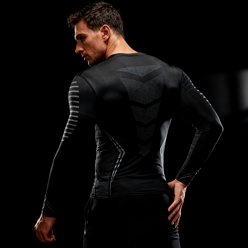 Compression Running Shirt Men  - Running Gear Winter 评论和价格