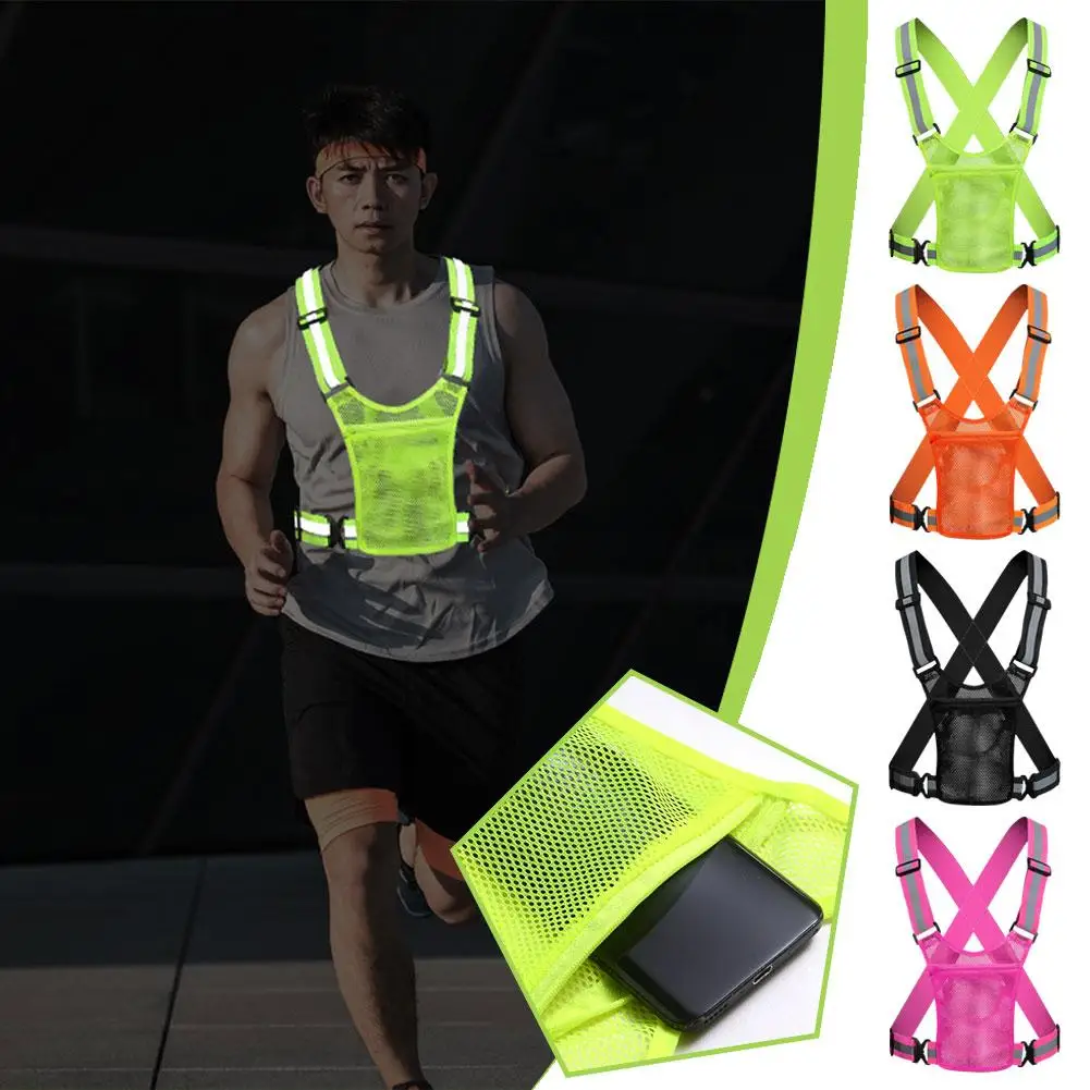 Reflective Safety Vests Lightw - Running Gear Reflective 评论和价格