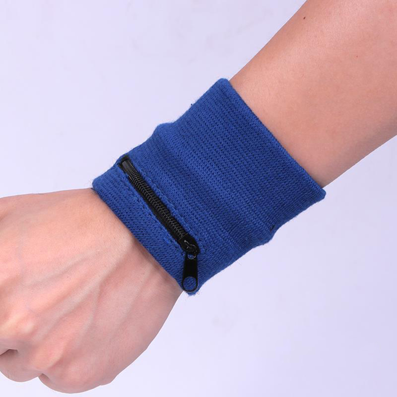 Sports Wristband With Zipper P - Sweat Band Wrist 评论和价格