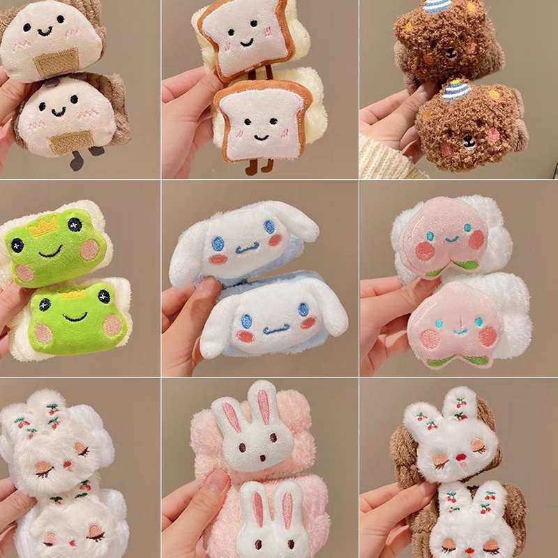 2PCS/set Cartoon Wash Face Hai - Sweat Band Wrist 评论和价格