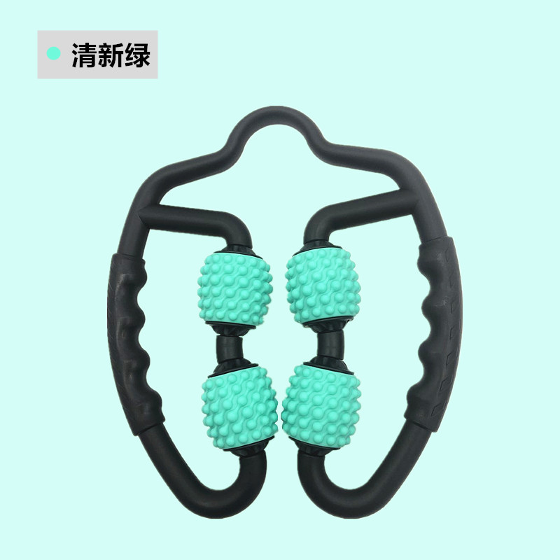 4-Wheel Leg Slimmer Soft Rubbe - Muscle Roller Stick 评论和价格
