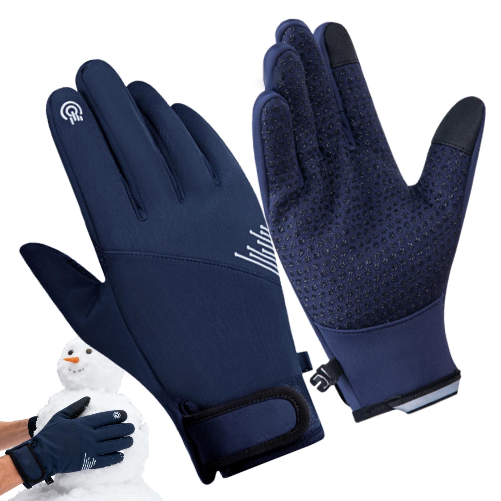 Winter Gloves Windproof Touchs - Running Gear In Snow 评论和价格