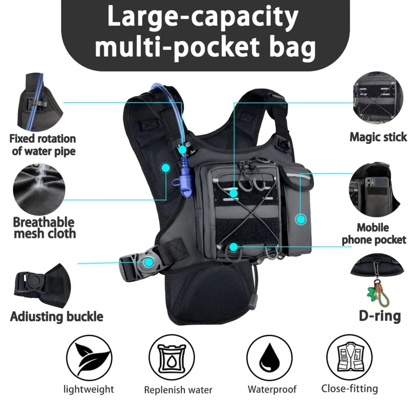 ​High-Quality Tactical Vest Ch - Running Gear Reflective 评论和价格