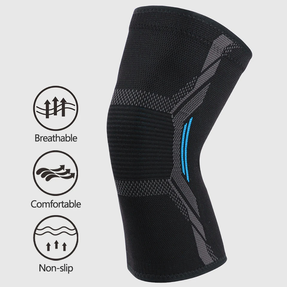1Pcs Knitted Nylon Sports Knee - Running Gear In The Cold 评论和价格