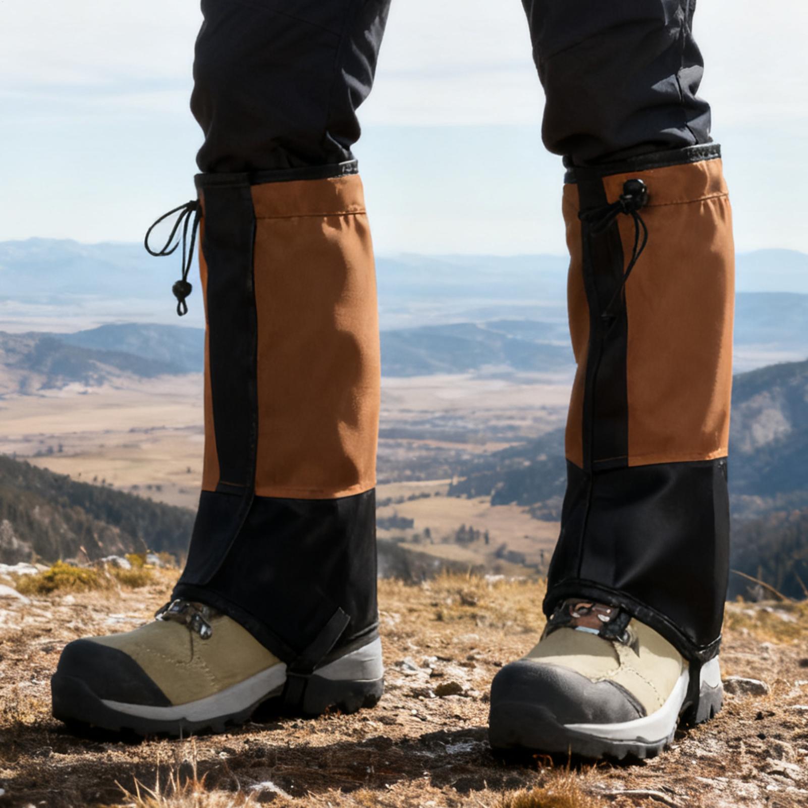 Waterproof Leg Gaiters for Hik - Running Gear In Snow 评论和价格