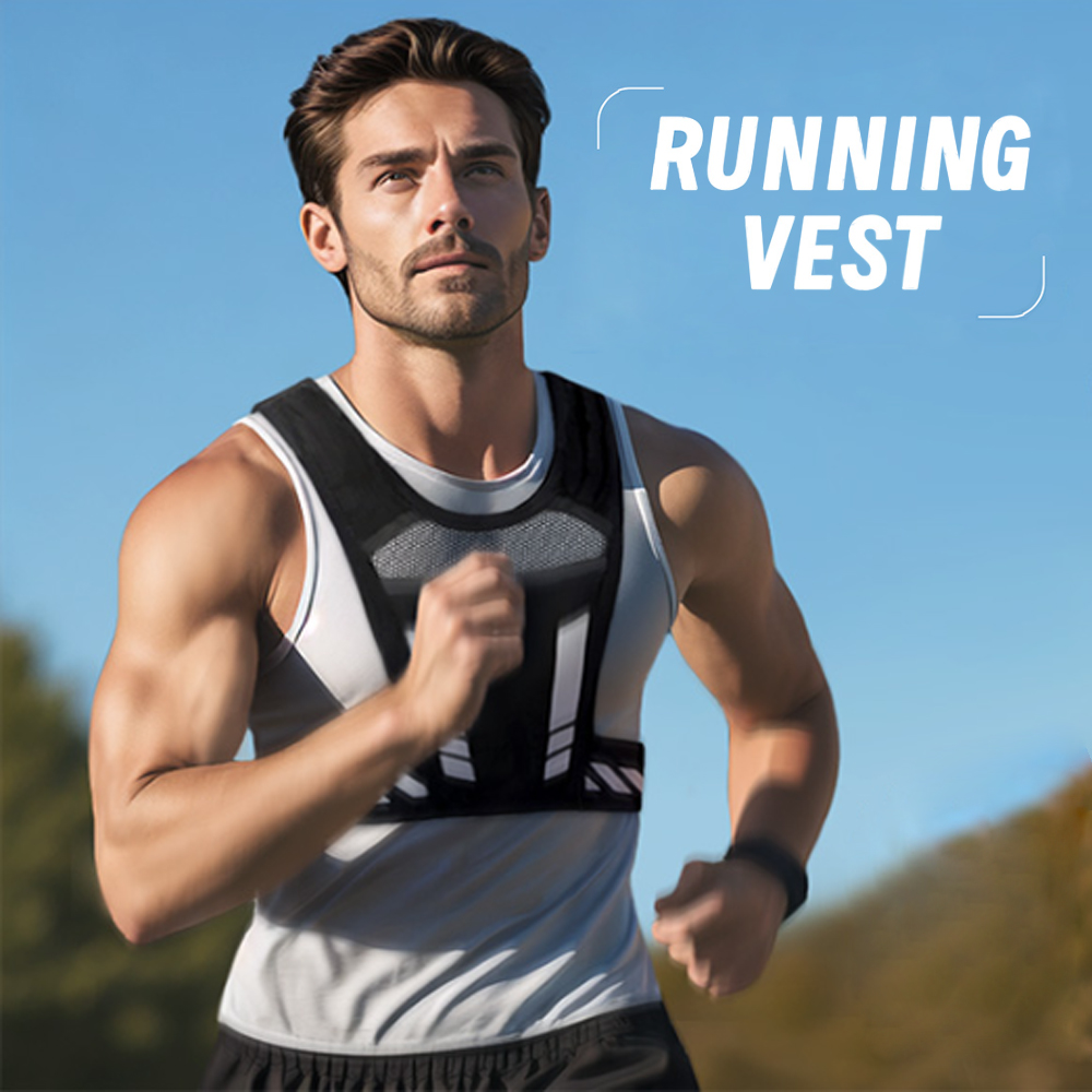 Reflective Running Vest with P - Running Gear Usa 评论和价格