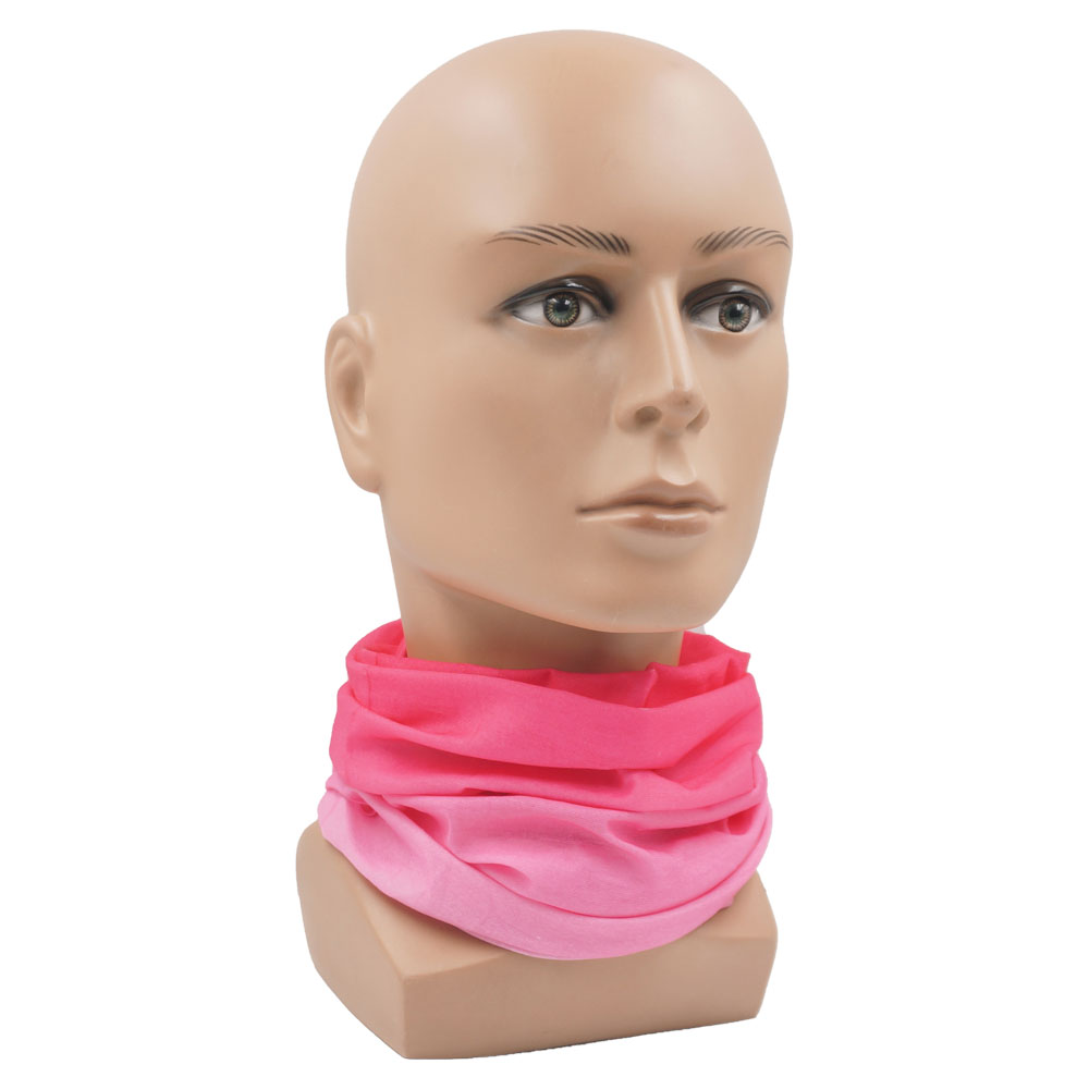 Pink Bandana Face Mask Hiking  - Running Gear Youtube 评论和价格