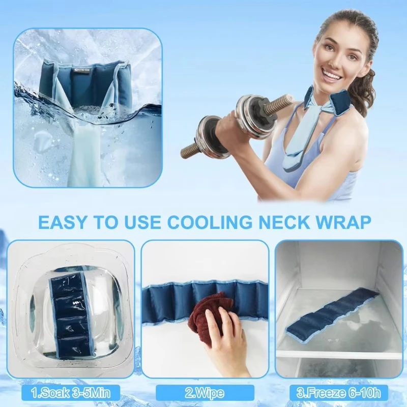Cooling Ice Scarf for Neck Col - Running Gear In The Cold 评论和价格