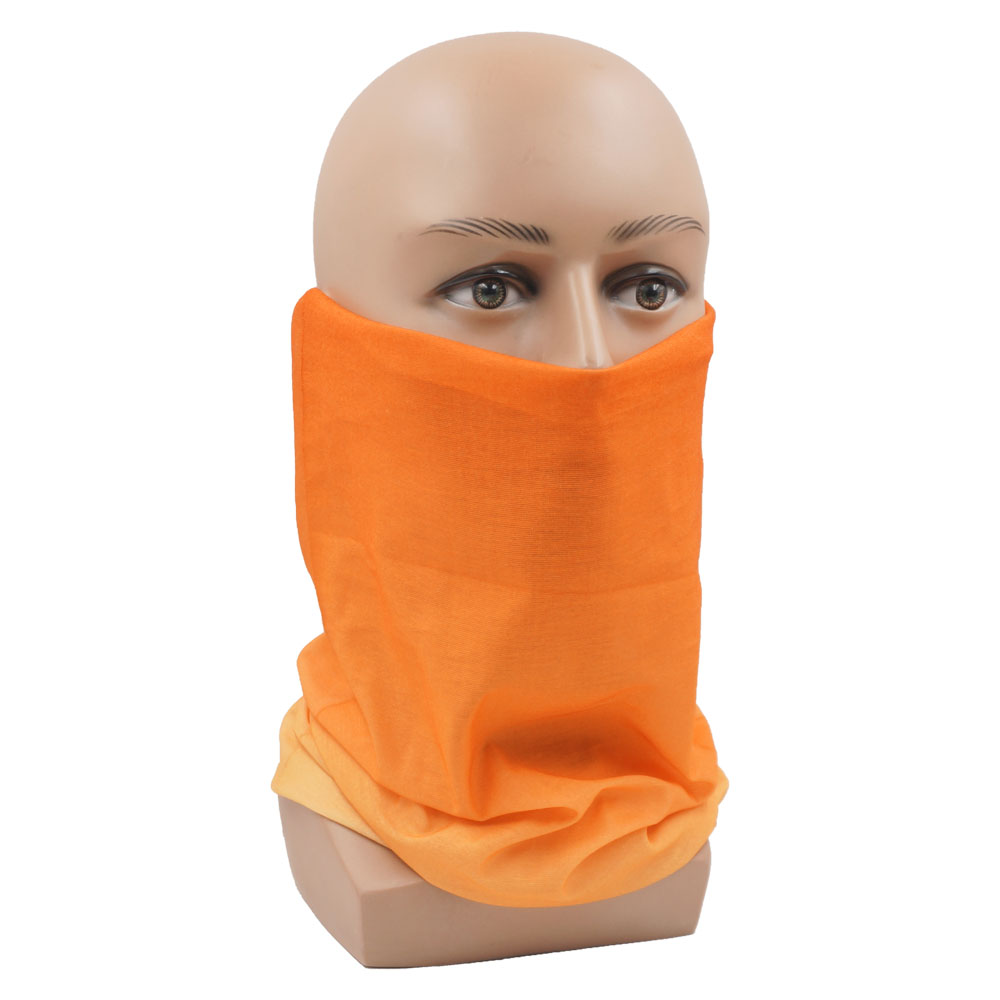 Orange Face Bandana Women Runn - Running Gear Youtube 评论和价格