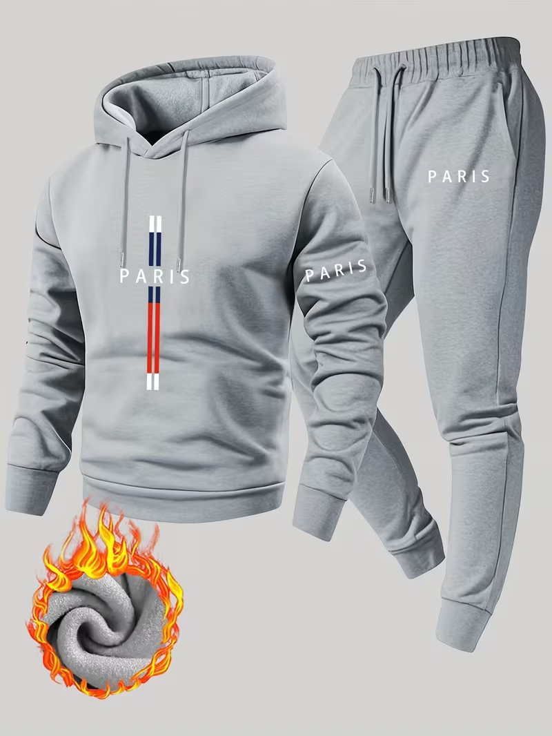 Men's Urban Casual Two-Piece S - Running Gear Winter 评论和价格