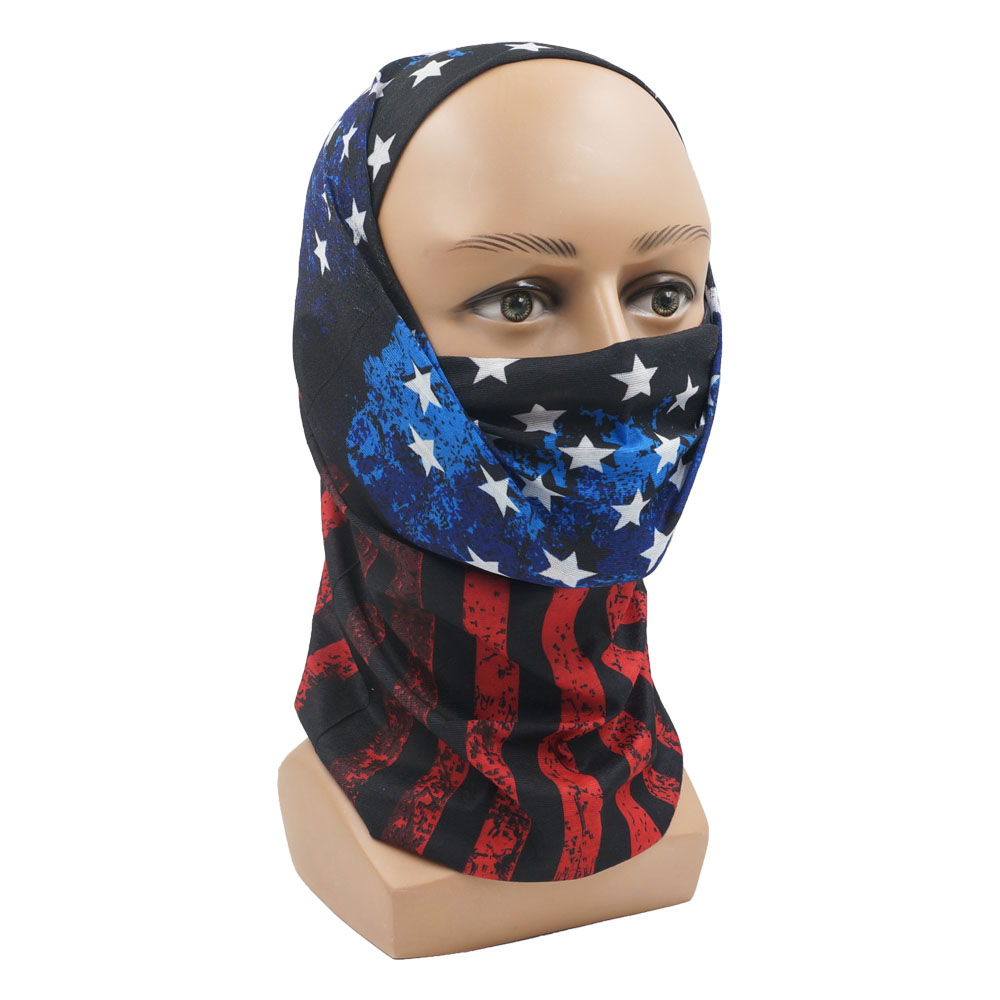 Custom America Flag Neck Gaite - Running Gear Youtube 评论和价格