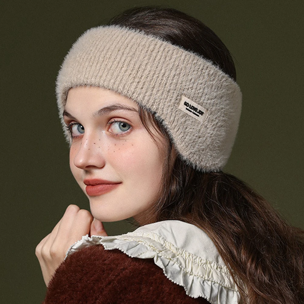 Winter Warm Knitted Earmuffs W - Running Gear Winter 评论和价格