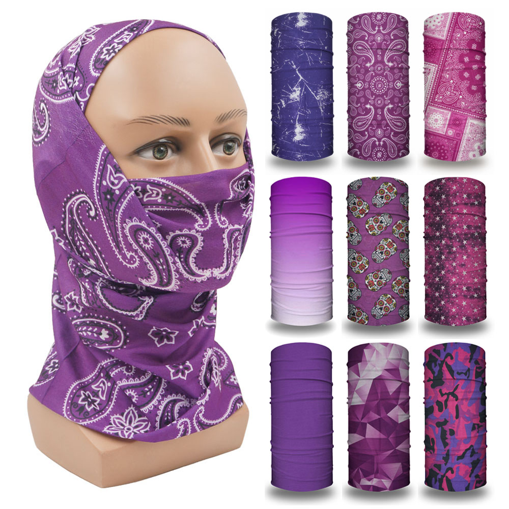 Purple Balaclava Women Running - Running Gear Youtube 评论和价格