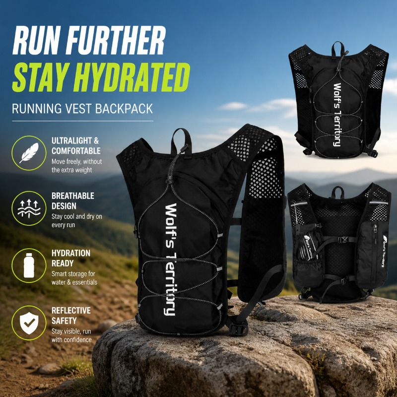 Running Vest Backpack Marathon - Running Gear Reflective 评论和价格