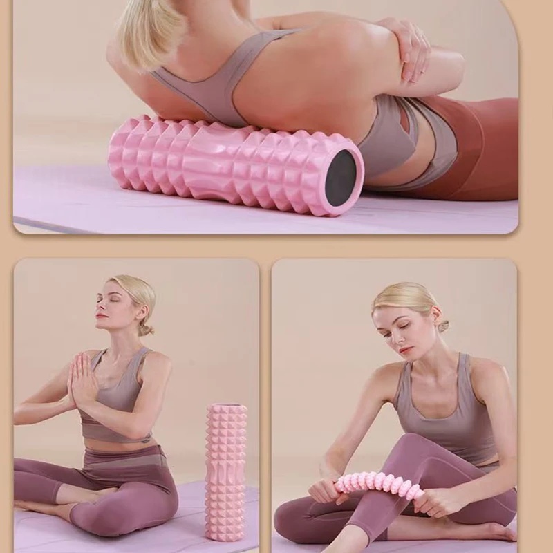 Hollow Foam Roller 45cm With Y - Muscle Roller Stick 评论和价格