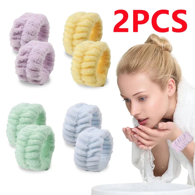 2/4/6PCS Reusable Wrist Washba - Sweat Band Wrist 评论和价格