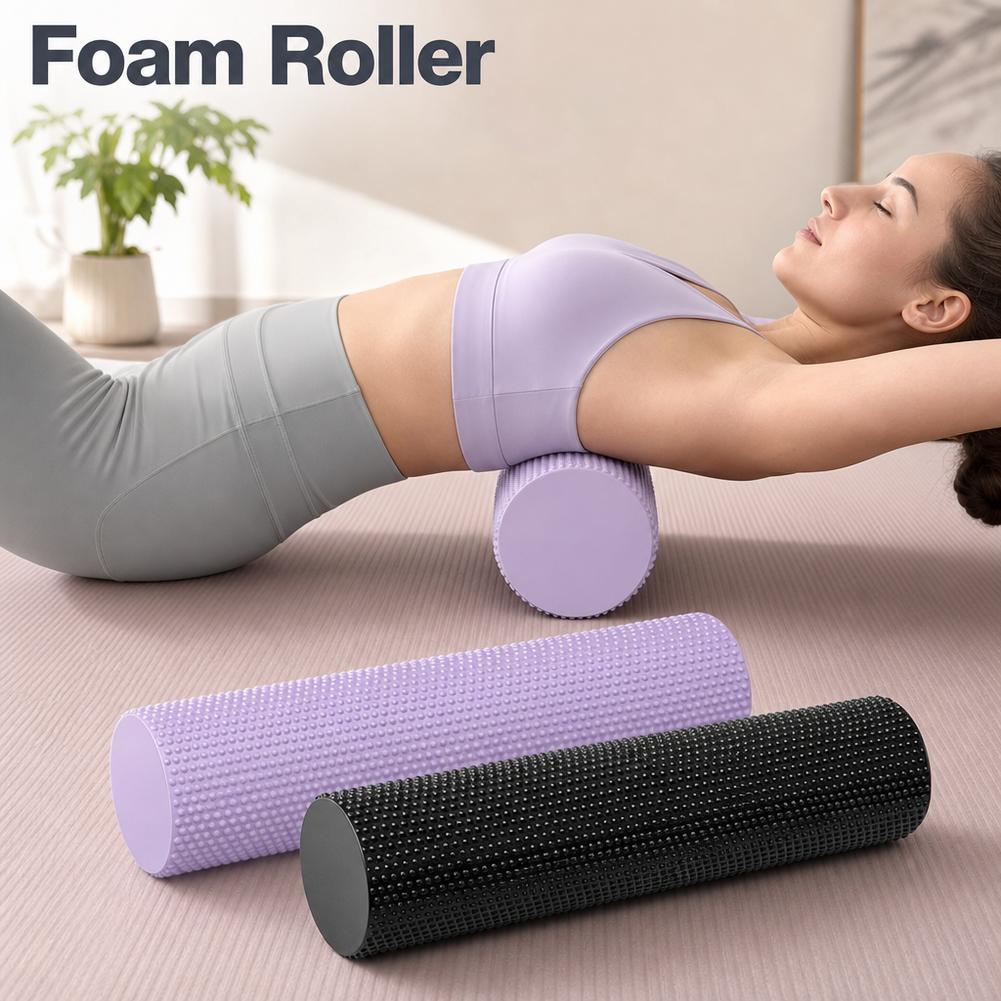 EVA Yoga Foam Roller High Dens - Muscle Roller Stick 评论和价格