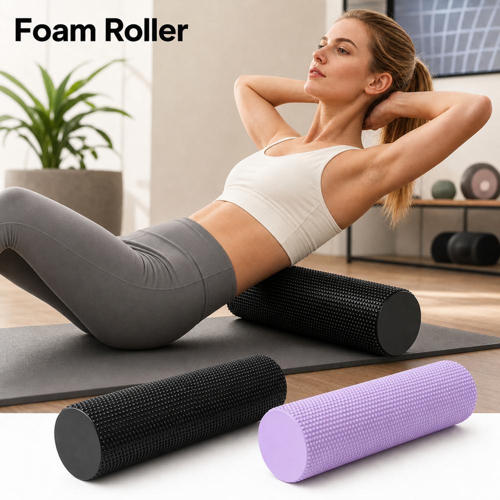 EVA Yoga Foam Roller High Dens - Muscle Roller Stick 评论和价格
