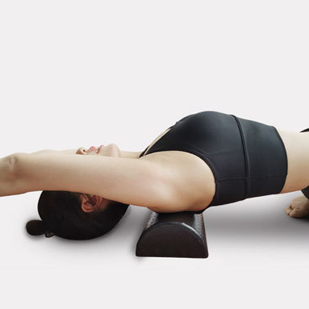 Half Round Yoga Massage Roller - Muscle Roller Stick 评论和价格