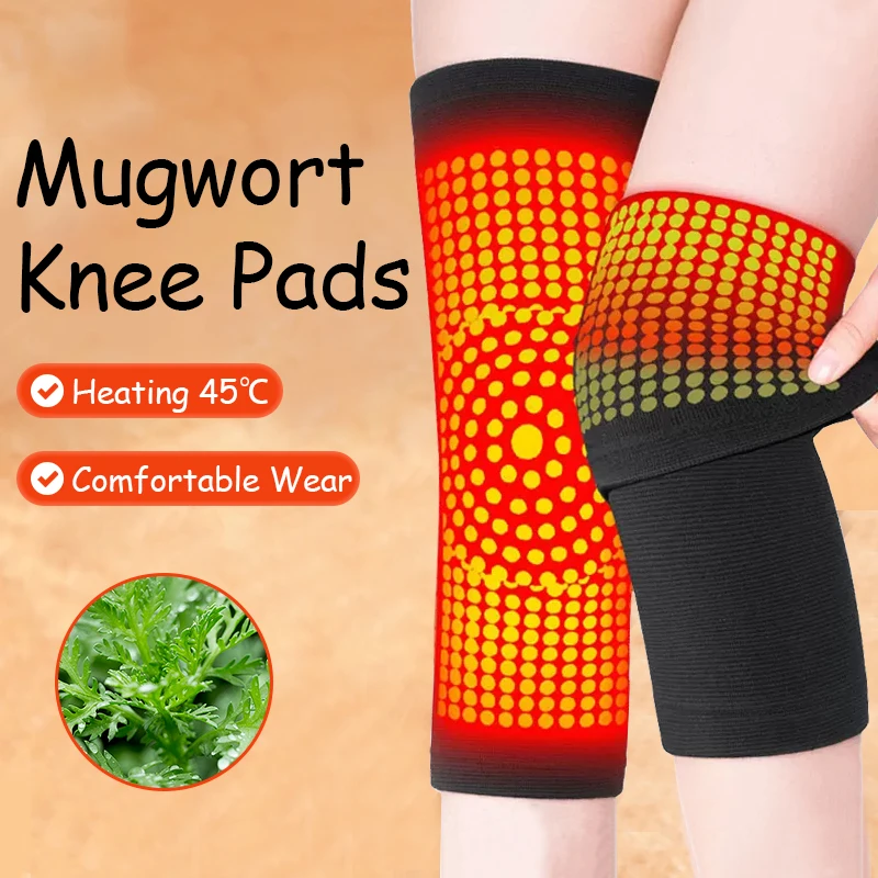 Mugwort Knee Pads Self-Heating - Running Gear In The Cold 评论和价格
