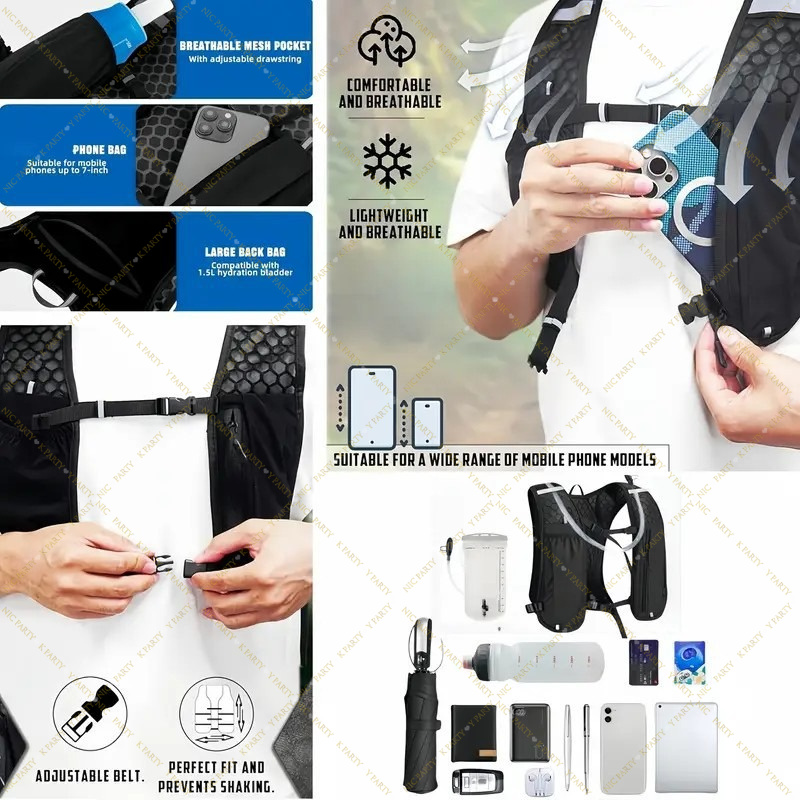 Marathon Trail Running Vest Li - Running Gear Reflective 评论和价格