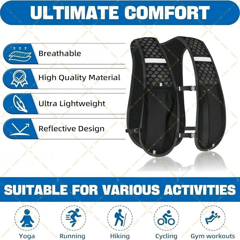 Marathon Trail Running Vest Li - Running Gear Reflective 评论和价格