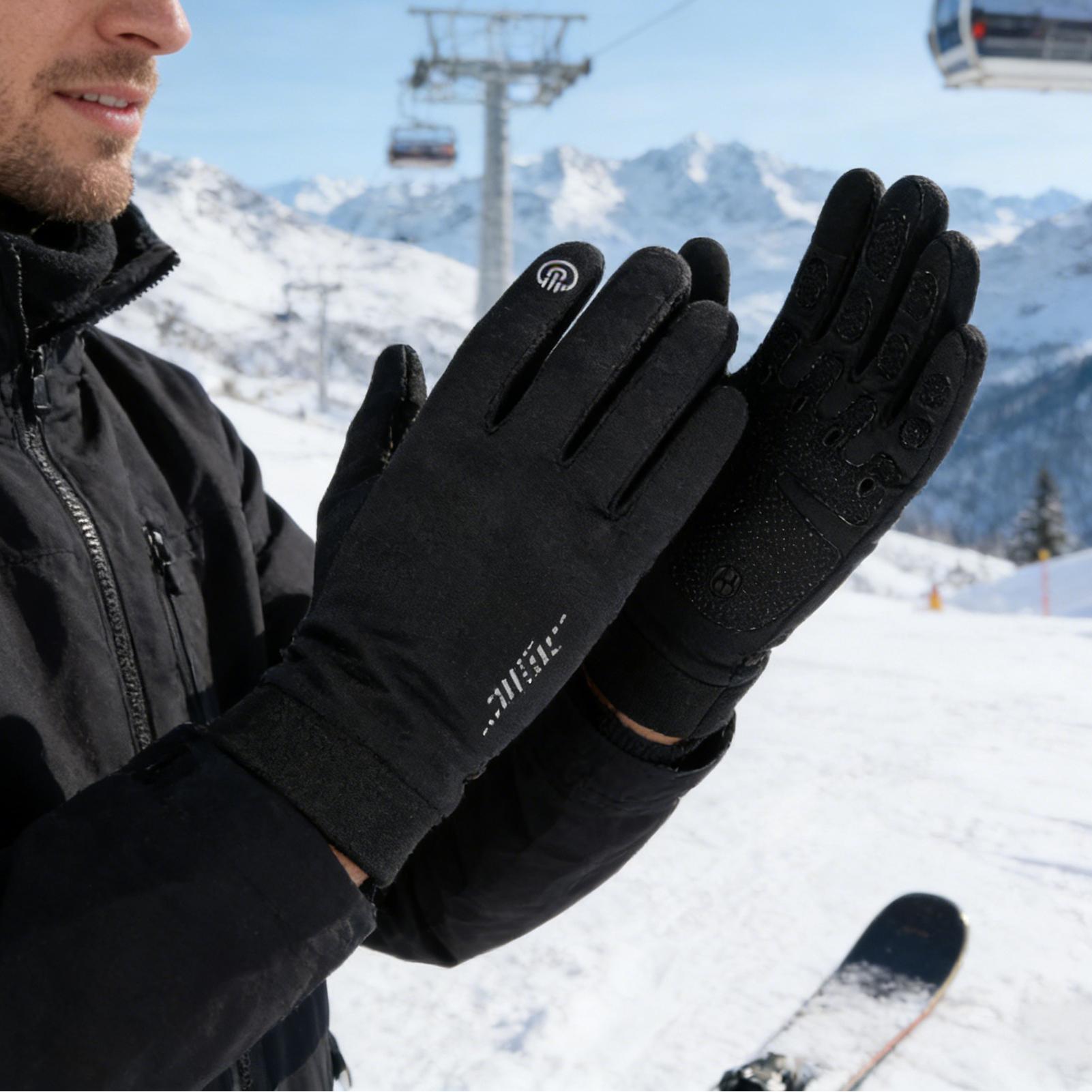 Winter Biking Gloves Full Fing - Running Gear In The Cold 评论和价格