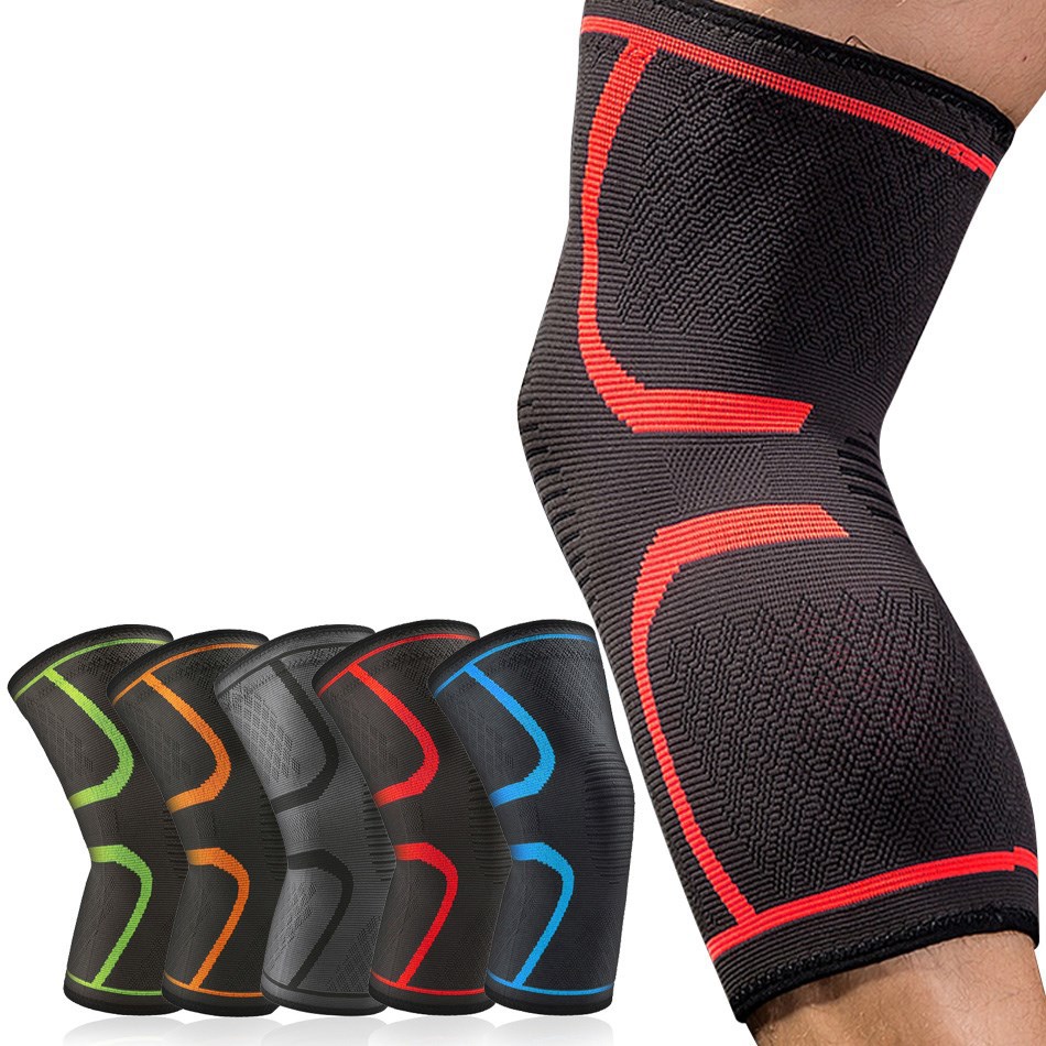 WOSWEIR-1 PC Elastic Knee Pads - Running Gear Knee 评论和价格
