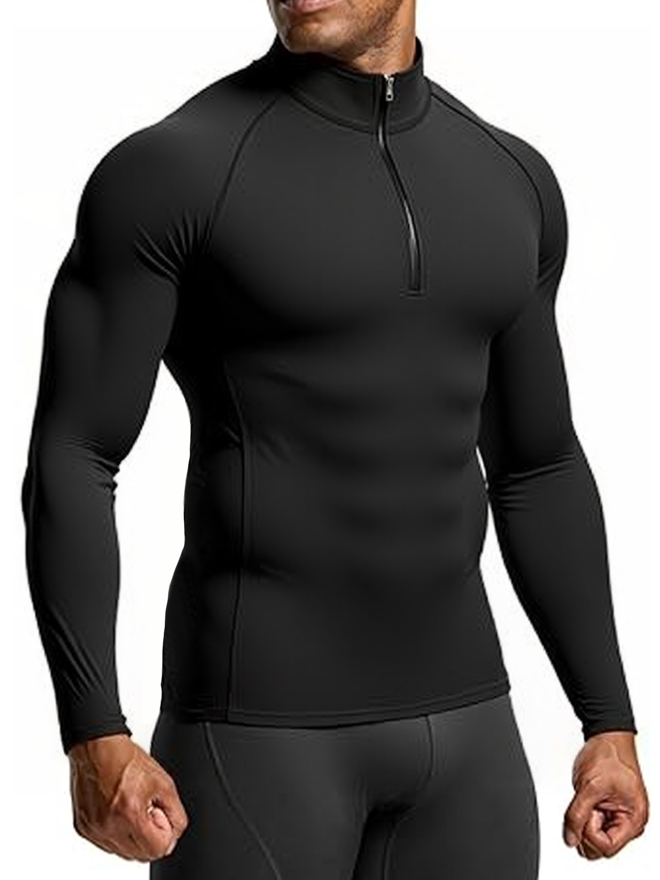 Men Bodybuilding Sport T-shirt - Running Gear Winter 评论和价格